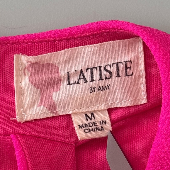 Latiste by Amy Fit & Flare Dress – Hot Pink – Size Medium - Picture 5 of 9